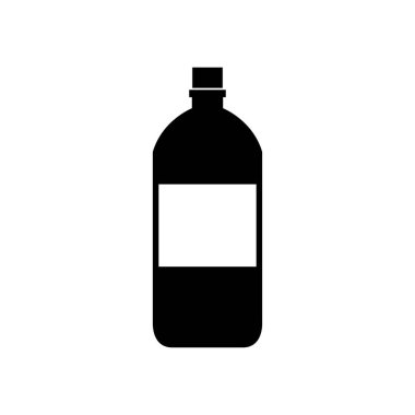 şişe simgesi vektör illüstrasyonu