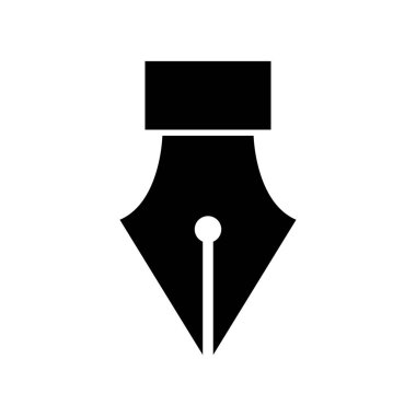 Dolma kalem simgesinin vektör illüstrasyonu