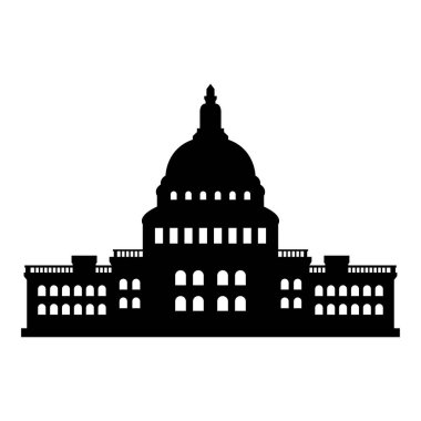 bir kubbe vektör tasarımı ile izole bina