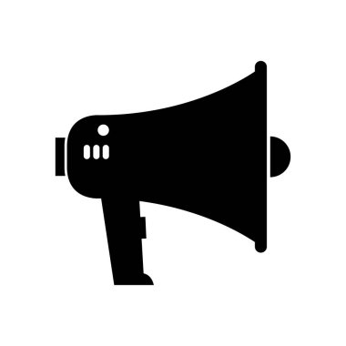 Kolayca değiştirebilen ya da düzenleyebilen hoparlör vektör simgesi