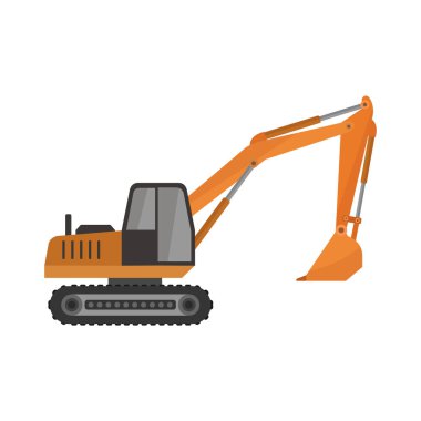 izole kazıcı vektör tasarımı 