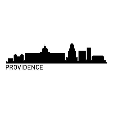 Providence USA şehir vektör illüstrasyonu