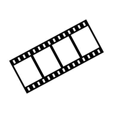 Film simgesinin vektör illüstrasyonu