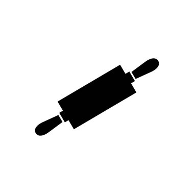 Rolling Pin ikonu vektörü. düz simge