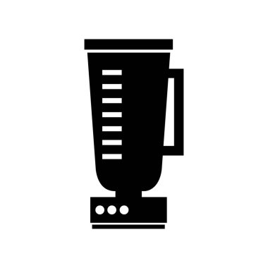 Beyaz arka plan üzerinde izole blender simgesi.