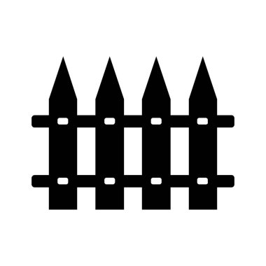  çit vektör düz simgesi