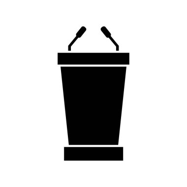 Tribün vektör çizim simgesi