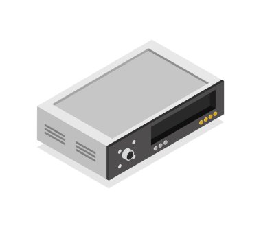 dvd oynatıcı simge vektör resimleme arkaplanı 