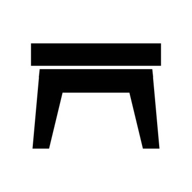 bar tabure ikonu vektör illüstrasyon tasarımı