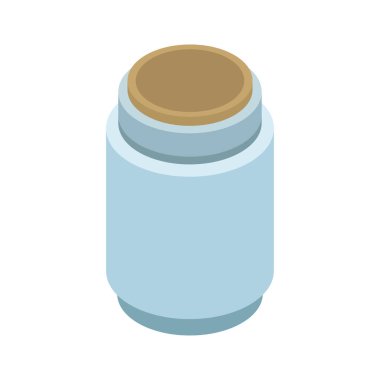 Beyaz arkaplanda tuz simgesi