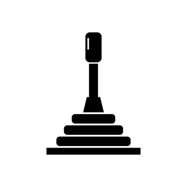 Beyaz arkaplanda Gear Şekil Değiştiren simgesi