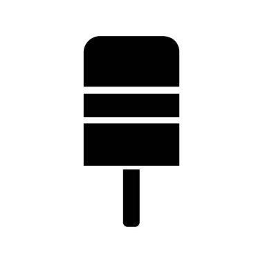 dondurma vektör düz simge