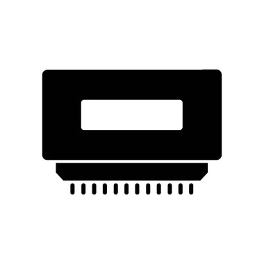 Beyaz arkaplanda el kurutma simgesi