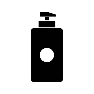 Beyaz arkaplanda losyon simgesi