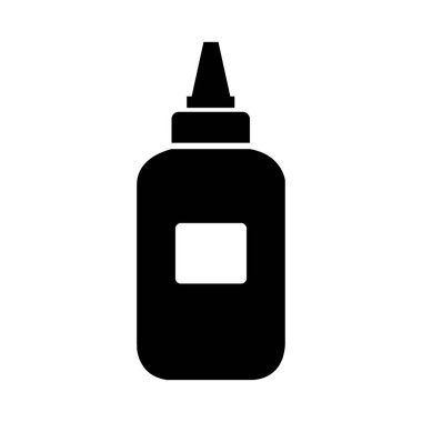 Yapıştırıcı izole edilmiş ikon vektör çizimi tasarımı 