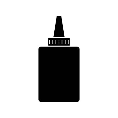 Yapıştırıcı izole edilmiş ikon vektör çizimi tasarımı 