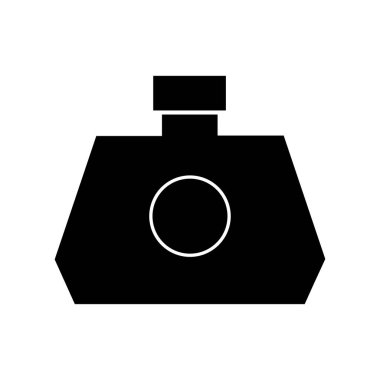 Mürekkep şişesinin vektör illüstrasyon simgesi