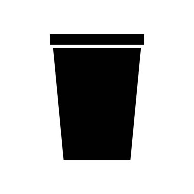 vazo bitki ikonu vektör illüstrasyonu 