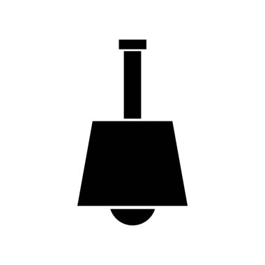 Çatı lambası simgesinin vektör illüstrasyonu