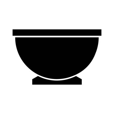 Kase düz simge vektör çizim 