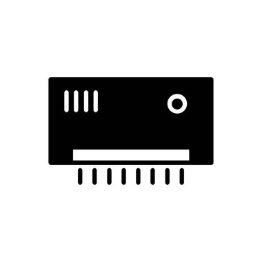 Klima simgesi, vektör illüstrasyonu 