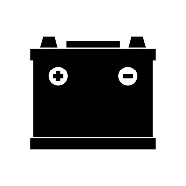 Araba pil vektör simge tasarlamak