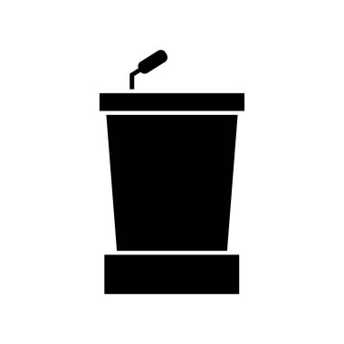 Tribün vektör çizim simgesi