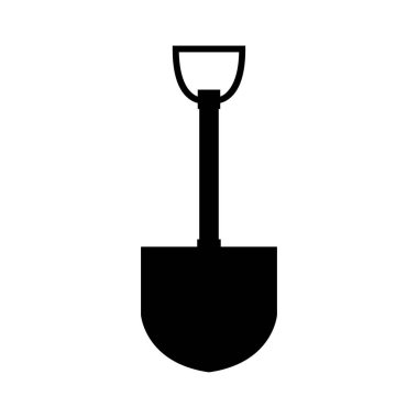 Kürek ikonu. vektör çizimi tasarımı