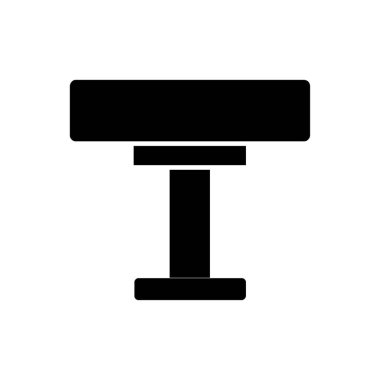 bar tabure ikonu vektör illüstrasyon tasarımı