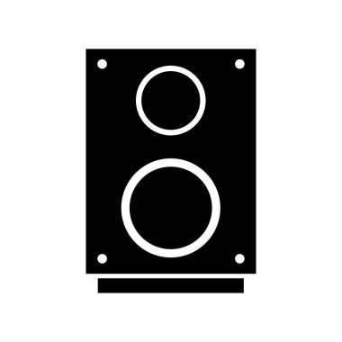 Ses hoparlörü vektör illüstrasyonu