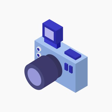 kamera simgesi vektör illüstrasyon tasarımı