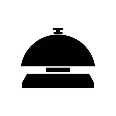 Servis çanı simgesinin vektör illüstrasyon tasarımı