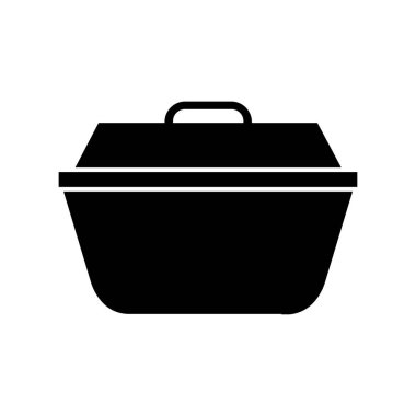 Beslenme kutusu simgesi vektör illüstrasyon tasarımı 