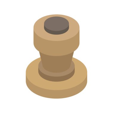 kahve kurcalama simgesi vektör çizimi tasarımı 