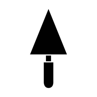 Trowel simge vektör çizimi tasarımı 