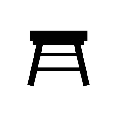 bar tabure ikonu vektör illüstrasyon tasarımı