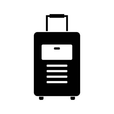 Seyahat valiz simgesi, basit biçim