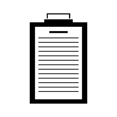 Düz biçimli pano vektör simgesi