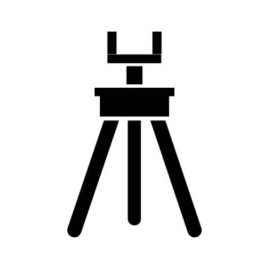 prhone tripod ikon vektör illüstrasyon tasarımı