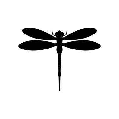 Beyaz arkaplanda yusufçuk simgesi