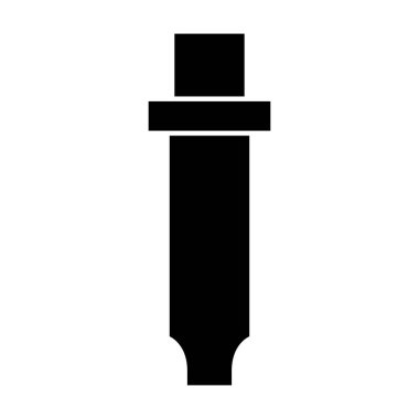 pipette simgesi vektör resimleme arkaplanı 