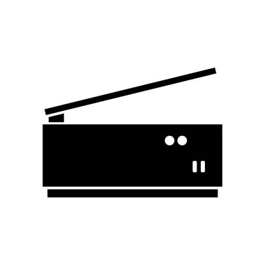 tarayıcı simgesi vektör resimleme arkaplanı 