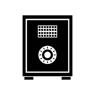 para güvenli simgesi, vektör illüstrasyonu 