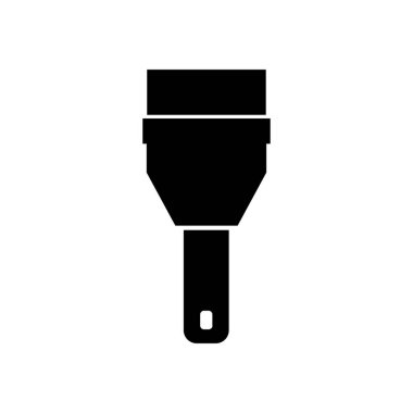 boya fırçası vektör düz simgesi