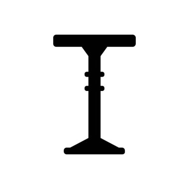 bar tabure ikonu vektör illüstrasyon tasarımı