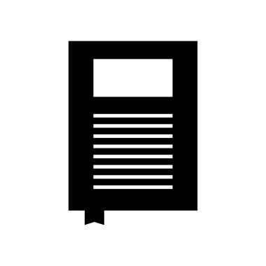 kitap simgesi vektör resimleme arkaplanı 