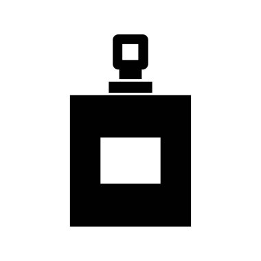 Parfüm spreyi simgesi, basit vektör çizimi