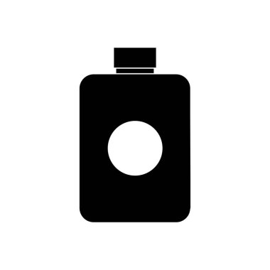 şişe simgesi vektör resimleme arkaplanı 