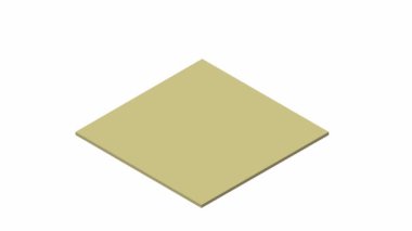 Mutfak odasının Isometric Animasyon Videosu