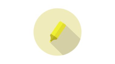 işaretleyici hareketli grafik canlandırma arkaplanı